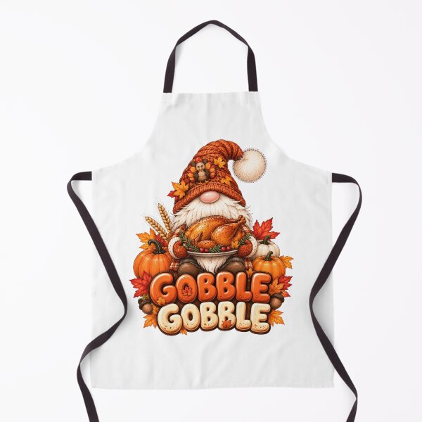 Item preview, Gobble Gobble Thanksgiving Gnome – Cute Turkey Fall Design designed and sold by Gapanaart.