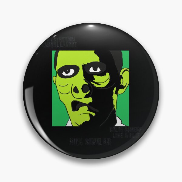 Item preview, Split Face Pop Art Vivid  Illustration designed and sold by BonnieHansenc.