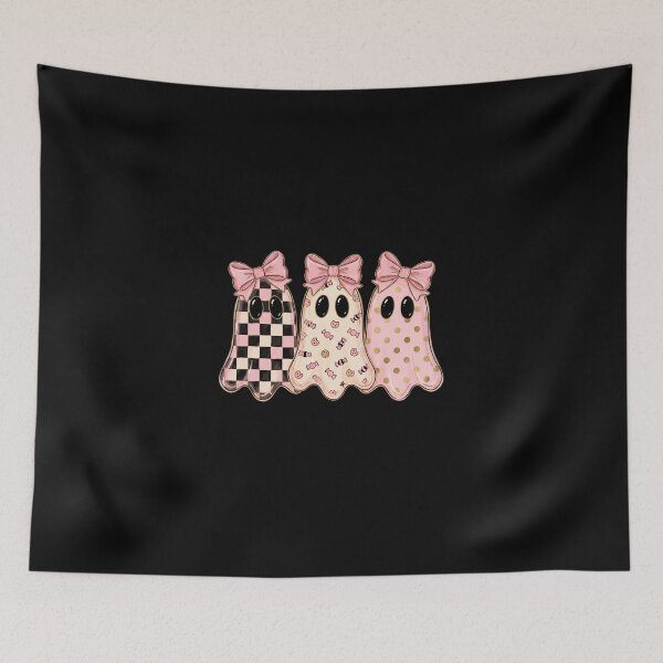 Item preview, Pink Coquette Ghosts designed and sold by dudelinart.