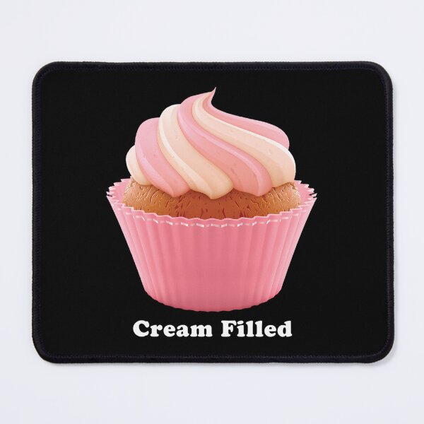 Item preview, Cream Filled Pink Cupcake designed and sold by NathWillis.