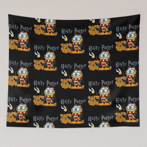 Item preview, Hairy Potter Garfield Wizard Parody - Garfield & Pooky designed and sold by Epicfunchart.