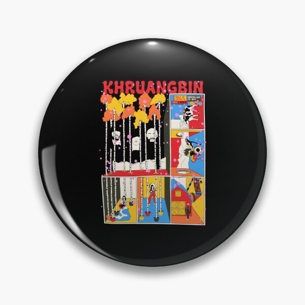 Item preview, KHRUANGBIN Inspired Psychedelic Art  designed and sold by ROBERCEAR.
