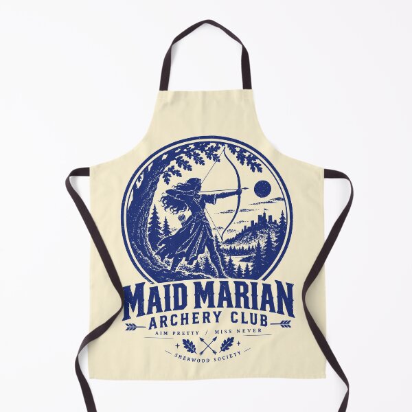 Item preview, Maid Marian Archery Club Vintage Sherwood Art designed and sold by 89shirts.