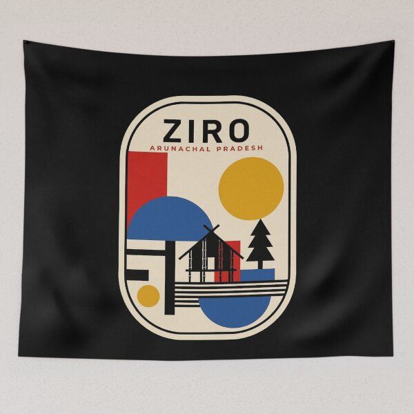 Item preview, Retro Ziro Bauhaus Geometric Skyline designed and sold by k3rstman1.