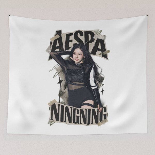 Item preview, aespa Ningning World Tour Layered Tape Art designed and sold by Valereekmerch.