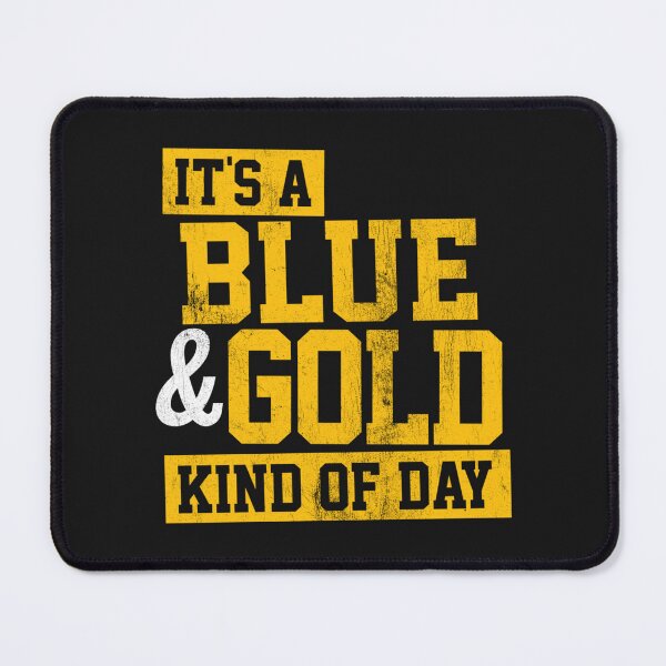Item preview, It's A Blue And Gold Kind Of Day Favorite Colors Vintage designed and sold by Bebibon.