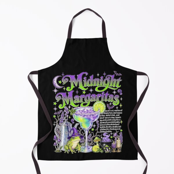 Item preview, Vintage Midnight Margaritas Witch Halloween Magical Cocktail  designed and sold by RannaHile.