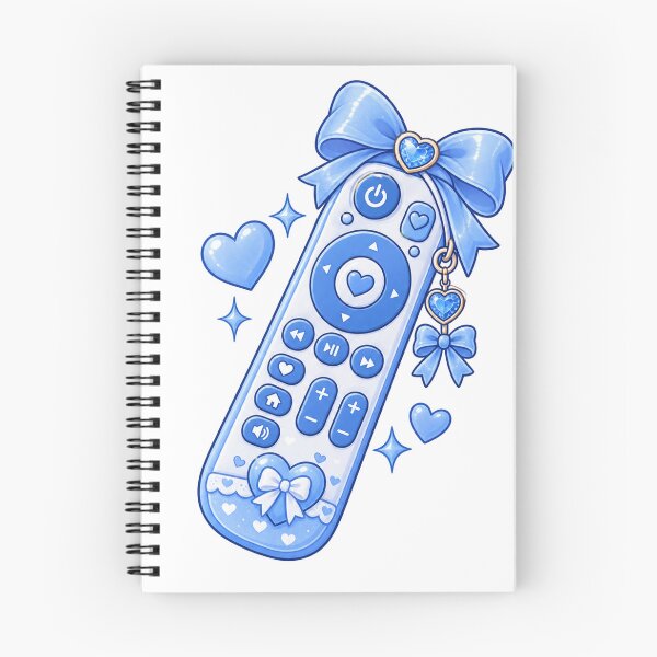 Item preview, Cute Blue Bow Remote Control Sticker – Kawaii Music Remote designed and sold by Kiralemon.