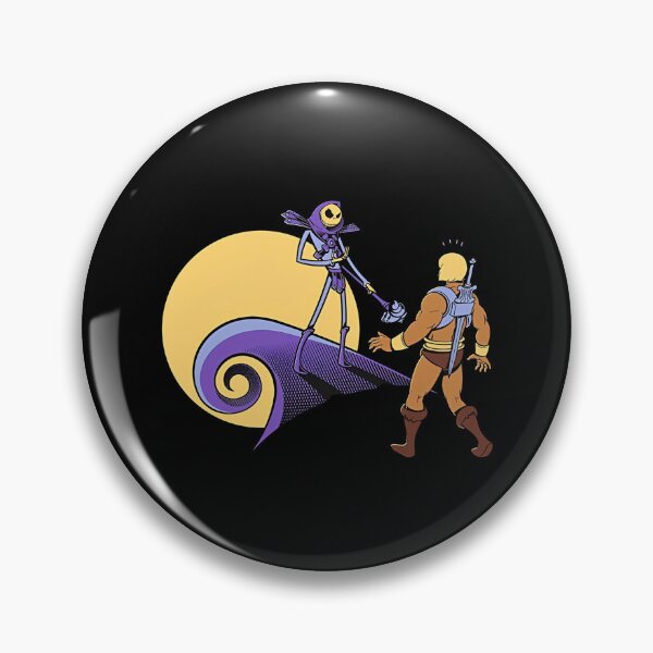 Item preview, Nightmare Eternia - Skeletor Jack Skellington & He-Man Mashup designed and sold by Epicfunchart.