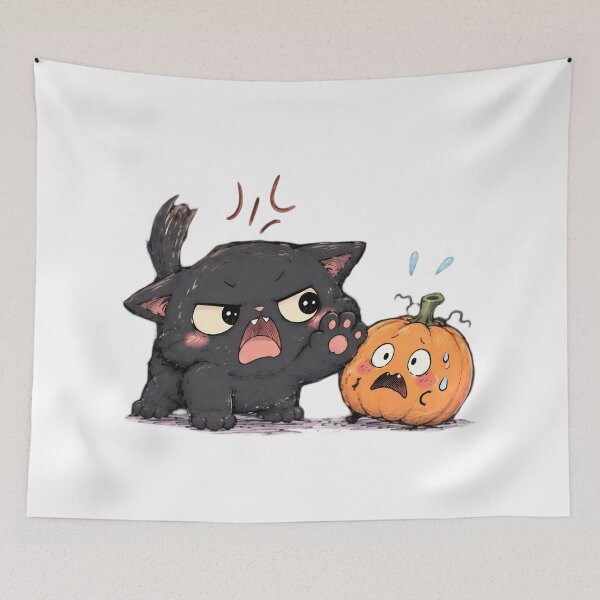 Item preview, Halloween Kitty-Pumkin designed and sold by MOONVEIL ATELIER.
