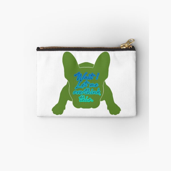 Item preview, Let me overthink this french Bulldog silhouette designed and sold by Anne Londez Studio.
