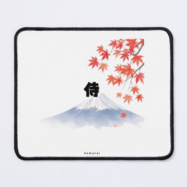 Item preview, Samurai | Mount Fuji & Autumn Leaves | Japanese Design designed and sold by JapanMemoir.