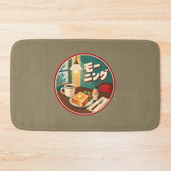Item preview, Retro Kissaten Morning Set – Japanese Vintage Café designed and sold by mellow-koko.