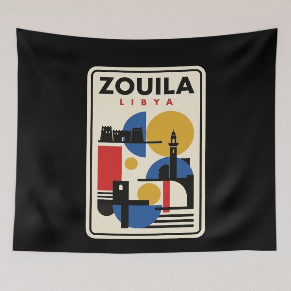 Item preview, Retro Zouila Bauhaus Geometric Skyline designed and sold by k3rstman1.