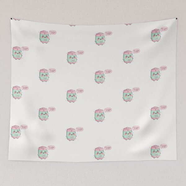 Item preview, I’m Running on Vibes Kawaii Battery Sticker designed and sold by Cerys-GS.