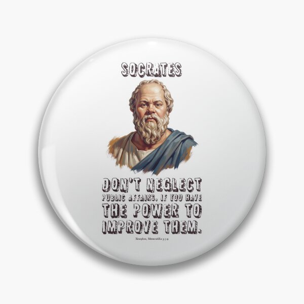 Item preview, The Prytaneion Lunatic: Socrates Civic Duty Philosophy Art Print designed and sold by FreiherrPK.