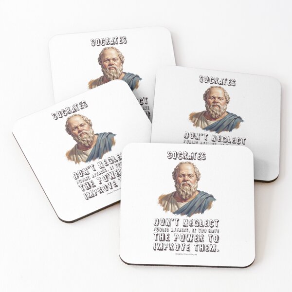Item preview, The Prytaneion Lunatic: Socrates Civic Duty Philosophy Art Print designed and sold by FreiherrPK.