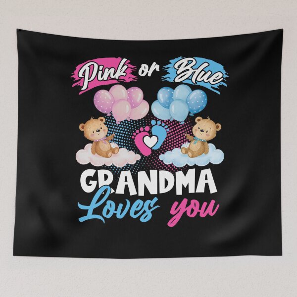 Item preview, Bears Pink Or Blue Grandma Loves You Gender Reveal designed and sold by JaredDeShop.