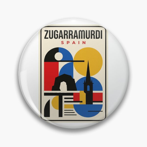 Item preview, Retro Zugarramurdi Bauhaus Geometric Skyline designed and sold by k3rstman1.
