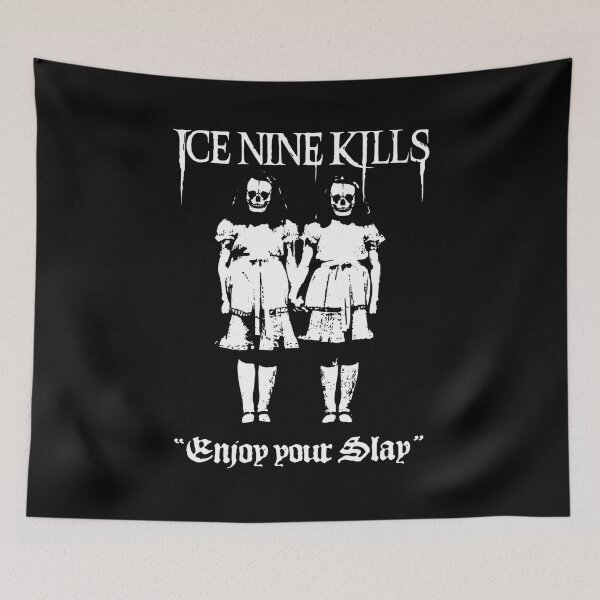 Item preview, Ice Nine Kills Twin Skull Horror  designed and sold by ROBERCEAR.