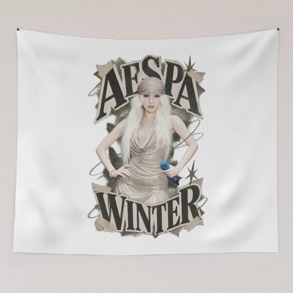 Item preview, aespa Winter Stadium Lights Duct Tape Art designed and sold by Valereekmerch.