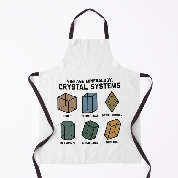 Item preview, Vintage Mineralogy Crystal Systems Educational Chart designed and sold by Qavex Design Co..
