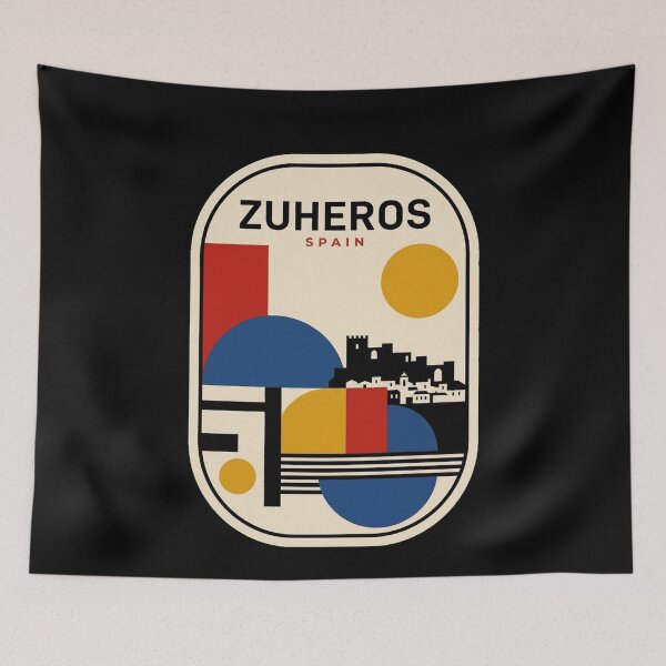 Item preview, Retro Zuheros Bauhaus Geometric Skyline designed and sold by k3rstman1.