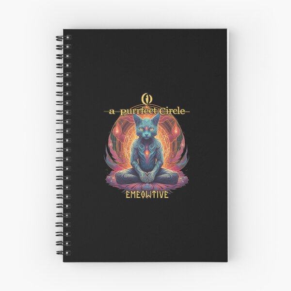Item preview, Meditating Feline Guru Mystic Circle  designed and sold by ROBERCEAR.
