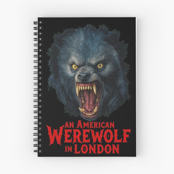 Item preview, Werewolf Snarl Film Title Artwork designed and sold by DONNASAL.