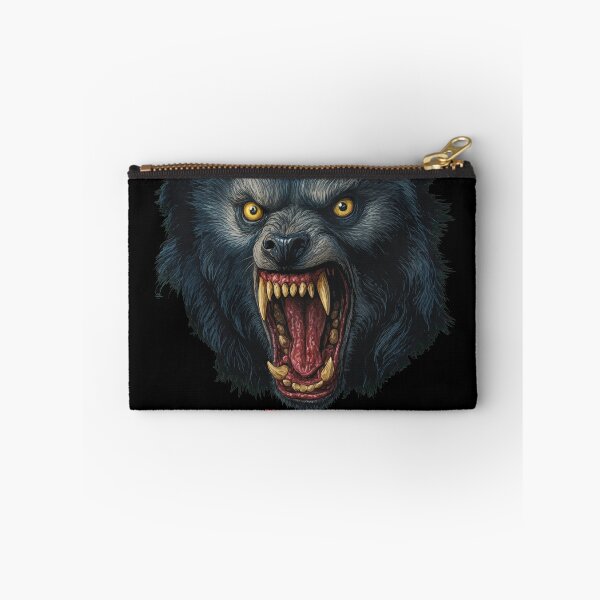 Item preview, Werewolf Snarl Film Title Artwork designed and sold by DONNASAL.