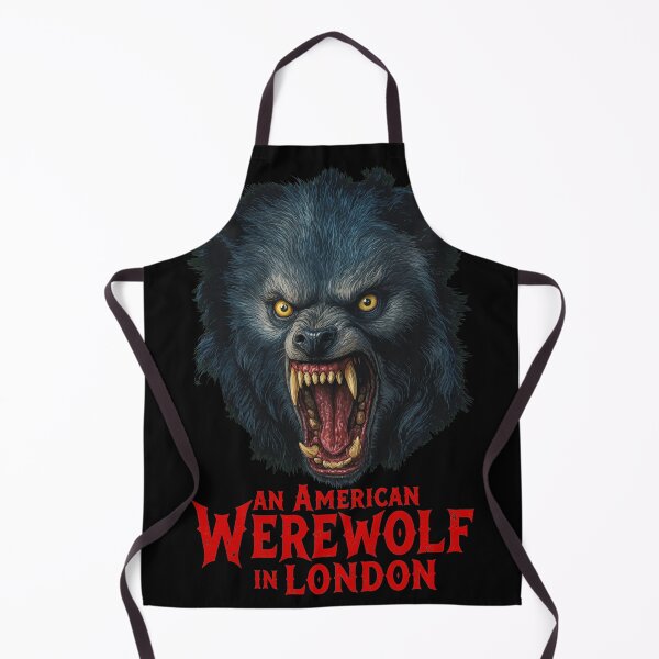 Item preview, Werewolf Snarl Film Title Artwork designed and sold by DONNASAL.