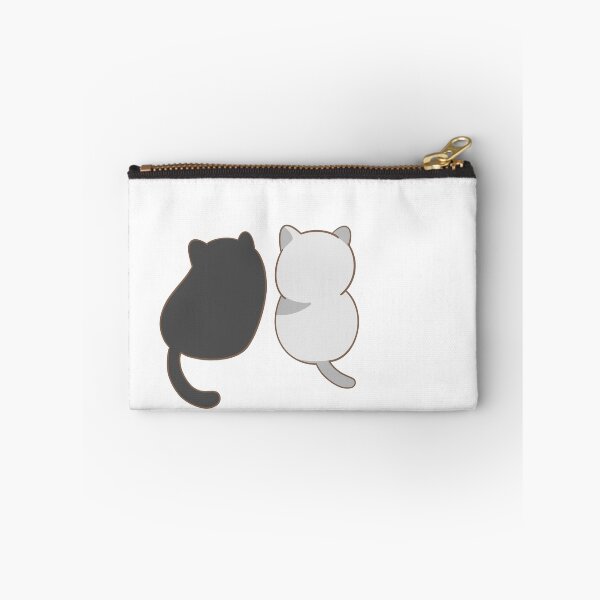 Item preview, Cute Hand Drawn Cats Back View designed and sold by Porpor Artwork.