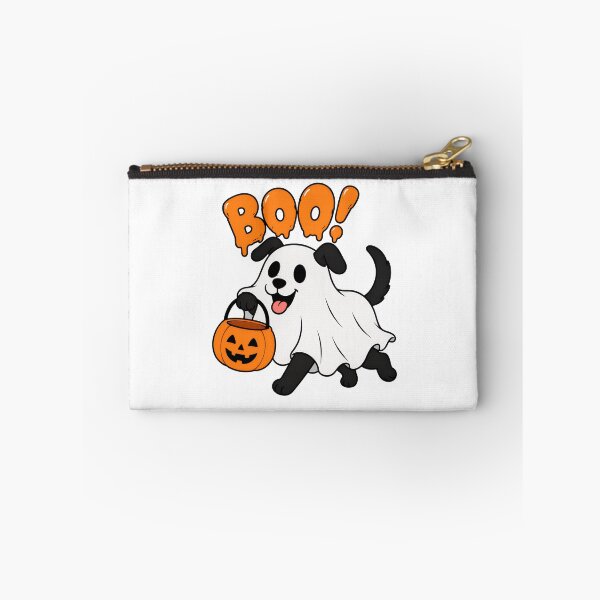 Item preview, Cute Black Dog Pumpkin Head Boo Halloween Art designed and sold by SoyLamderma.