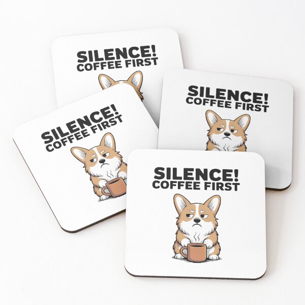 Item preview, Coffee First Funny Quote designed and sold by KD Merch.