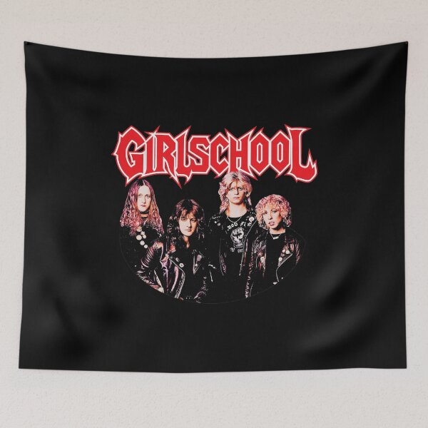 Item preview, Girlschool Band Crest  Look  designed and sold by ROBERCEAR.