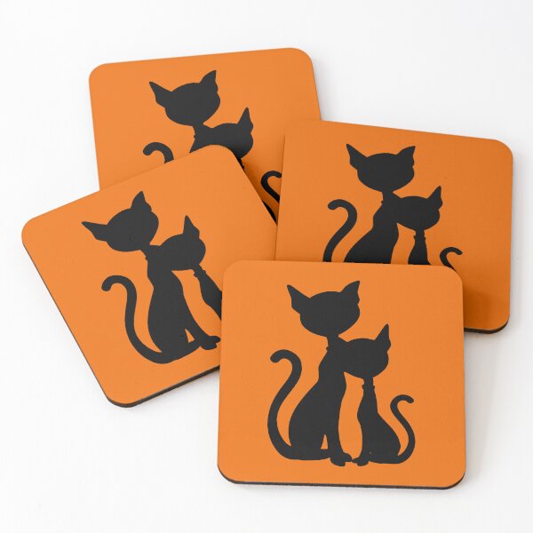 Item preview,  Halloween black cats designed and sold by JOHN44ART.