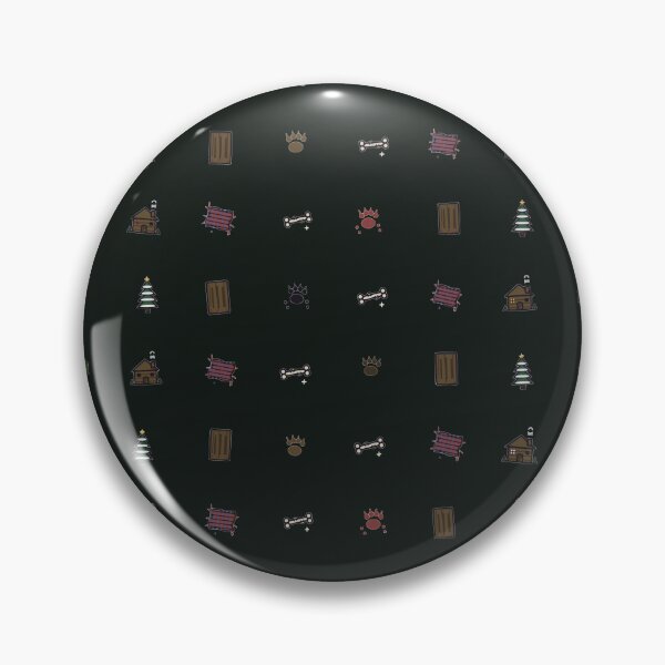 Item preview, Werewolf Forest Vector Micro Icon Seamless Pattern Howling Moon designed and sold by KungPowUnicorn.