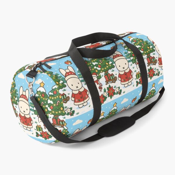 Item preview, Cute Christmas Rabbit in Winter Wonderland designed and sold by Cozy Moss Studio.