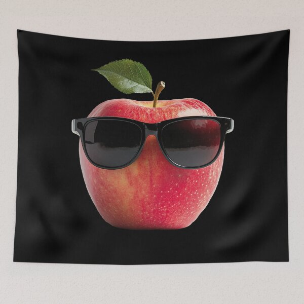 Item preview, Apple Wearing Sunglasses Funny Fruit Costume Graphic designed and sold by JaredDeShop.
