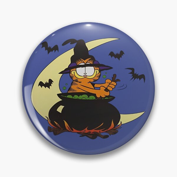 Item preview, Garfield Witch Brewing Halloween Magic designed and sold by Epicfunchart.