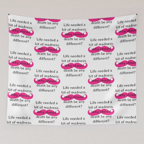 Item preview, Wilford Warfstache - Markiplier - Madness Quote designed and sold by hirschlauryn.