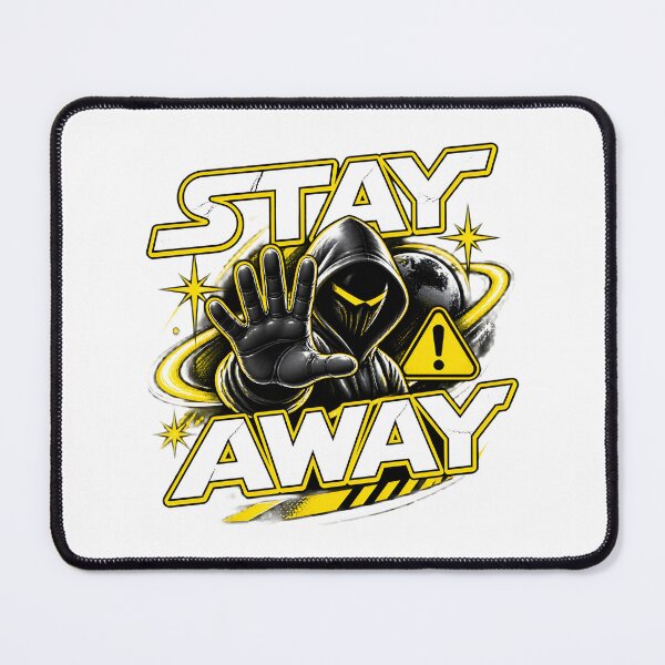 Item preview, Stay Away Minimalist Warning Design with Bold Typography designed and sold by Assasinatorczar.