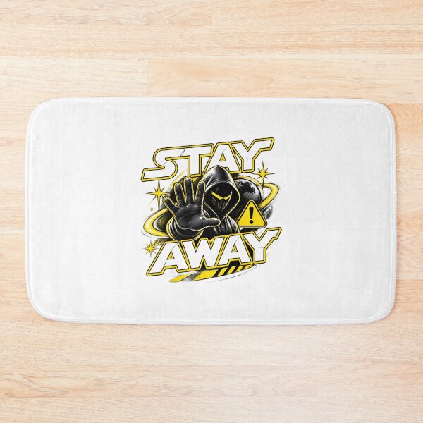 Item preview, Stay Away Minimalist Warning Design with Bold Typography designed and sold by Assasinatorczar.