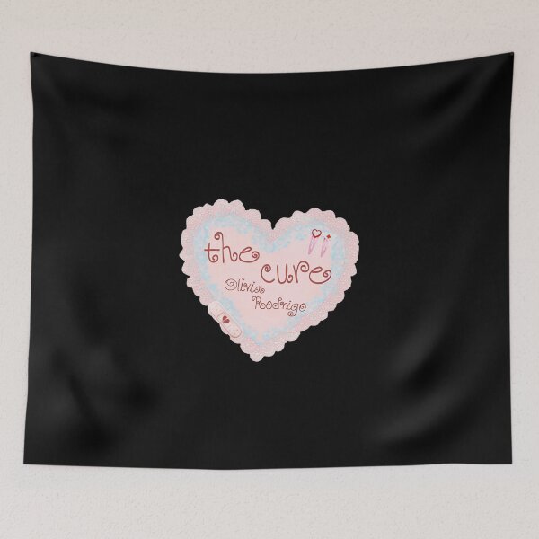 Item preview, Olivia Rodrigo The Cure Lace Heart Vintage designed and sold by Worldofrat.