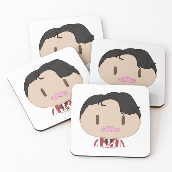 Item preview, Wilford Warfstache 3 - Chibi Head Stickers designed and sold by hirschlauryn.