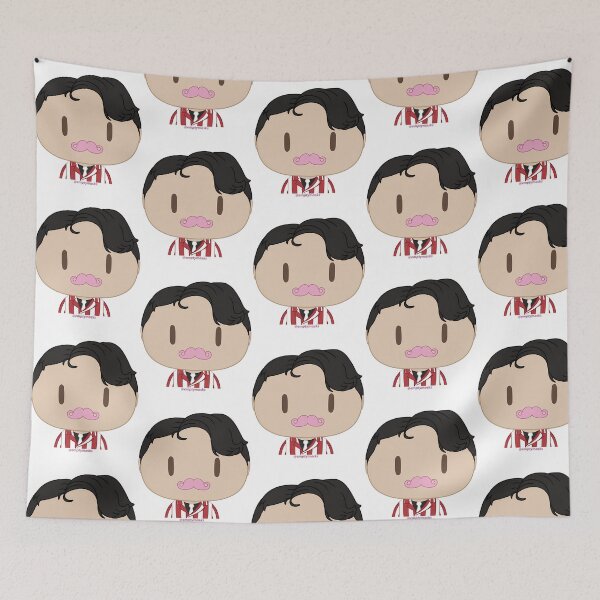 Item preview, Wilford Warfstache 3 - Chibi Head Stickers designed and sold by hirschlauryn.