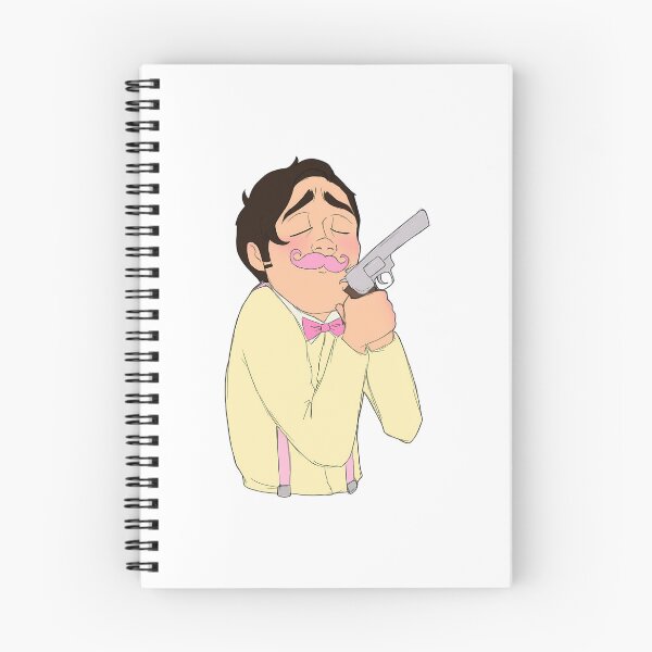 Item preview, Wilford Warfstache Really Loves His Gun designed and sold by hirschlauryn.