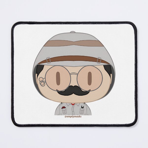 Item preview, William The Colonel 1 - Chibi Head Stickers designed and sold by hirschlauryn.