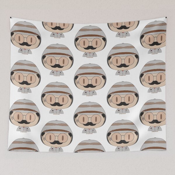 Item preview, William The Colonel 1 - Chibi Head Stickers designed and sold by hirschlauryn.