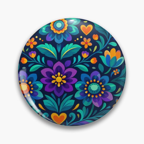 Item preview, floral repeat designed and sold by ThatRockChic.
